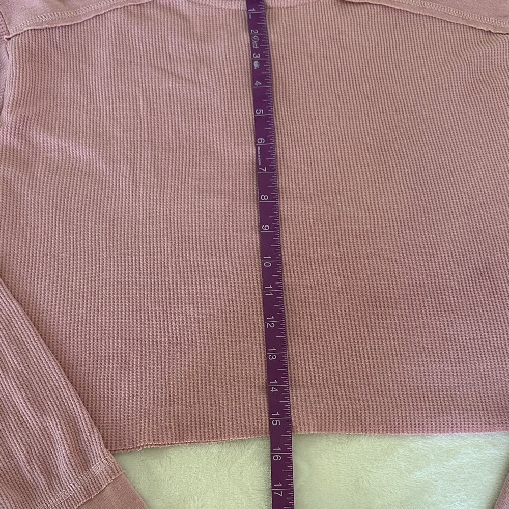 Wild Fable Pink Long Sleeve Crop Top NWT - Picture 7 of 9